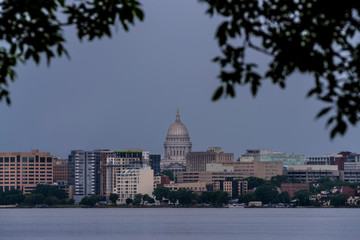 Obraz premium Madison Wisconsin Skyline