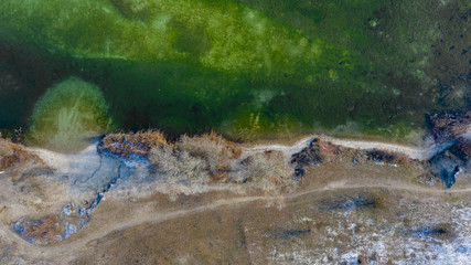 Lac d'Emprunt à Meyzieu dans le Rhône