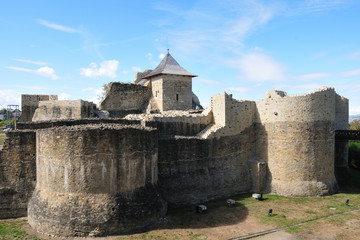Fototapeta na wymiar Suceava; Festung; Burg; Bukowina; Rumänien; Romania