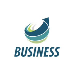 vector logo business finance