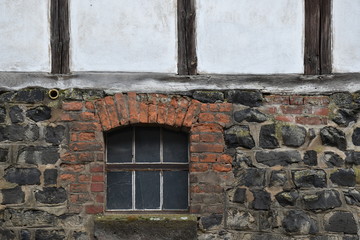 Fachwerk mit Fenster