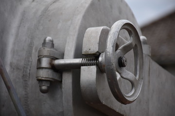 Feststellrad mit Schraube