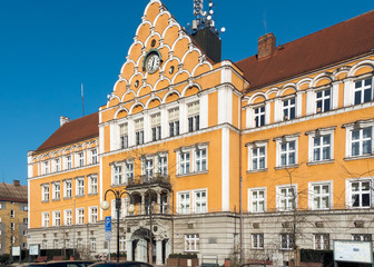 City hall building of Cieszyn in Czech Republik