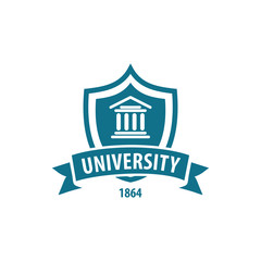 vector logo school university