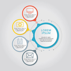 Infographic Elements - Data Analysis, Charts, Graphs - vector EPS10