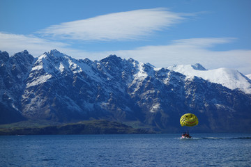 Parasailing in Queenstown © Mark