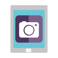 tablet with app photographic