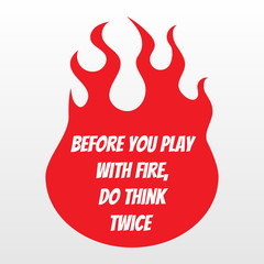 Racing style slogan print. Vector fire flame background.