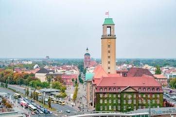 Naklejka premium Town Hall of Spandau (locality of Berlin, Germany)