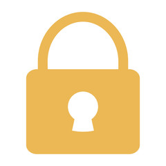 safe secure padlock icon