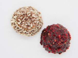 Traditional and Delicious Swedish Sweets(Desserts) on White Background