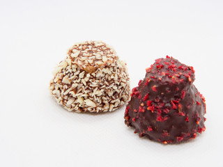 Traditional and Delicious Swedish Sweets(Desserts) on White Background