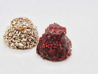 Traditional and Delicious Swedish Sweets(Desserts) on White Background