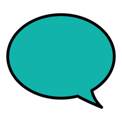 speech bubble message icon
