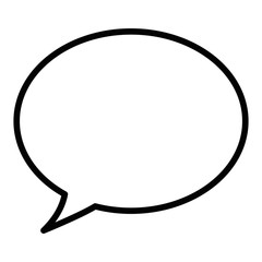 speech bubble message icon