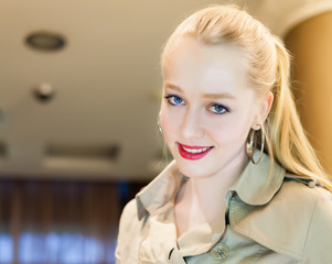portrait of young woman