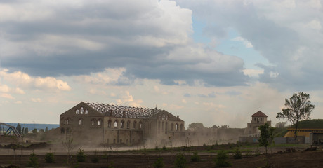 Bender fortress. An architectural monument of Eastern Europe. The Ottoman citadel. Improvement and...