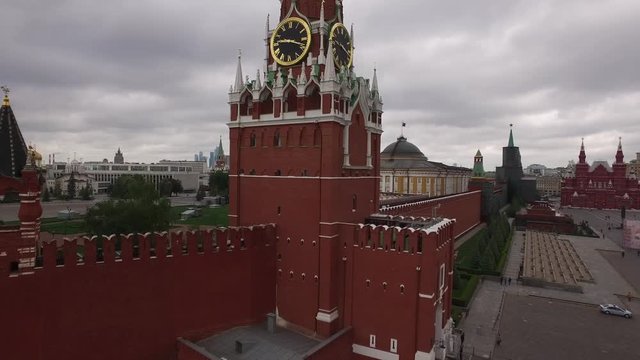 Moscow Kremlin Aerial photography