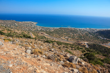 Fototapeta na wymiar Amazing scenery of Crete island in Greece