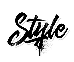 Style. Vector illustration.