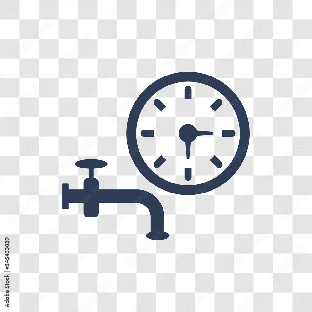 Poster build time icon vector