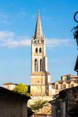 Fototapeta na wymiar Saint-Emilion, Bordeaux, Francie