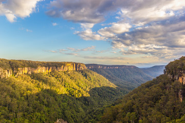 nice Landscape view of Kangaroo Valley, Australia