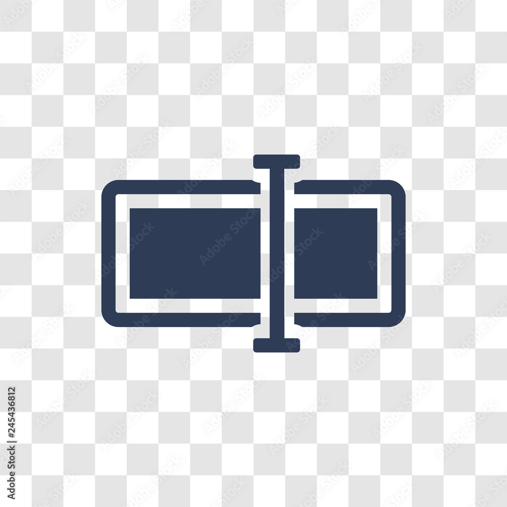 Poster edit text icon vector
