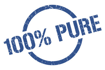 100% pure stamp