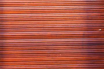 Obraz premium Old red brick wall background texture close up. bricked wall textured pattern for continuous replicate.