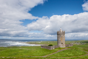 Doonagore Castle located in Doolin, Ireland