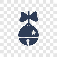 Jingle bell icon vector