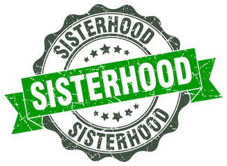 sisterhood stamp. sign. seal