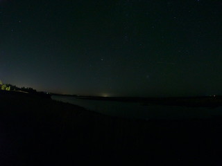  Stars over the city in the sky