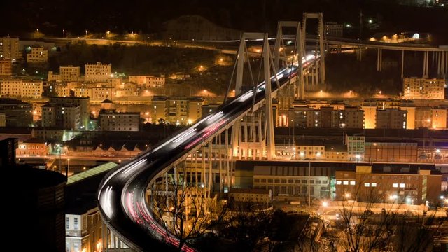Timelapse Morandi Bridge 2015