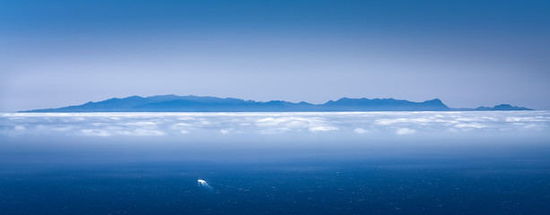 Islands in the clouds