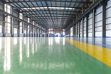 Cold rolled strip, in spacious workshop