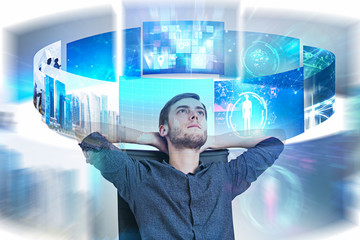 Startup founder, telecommunication interface