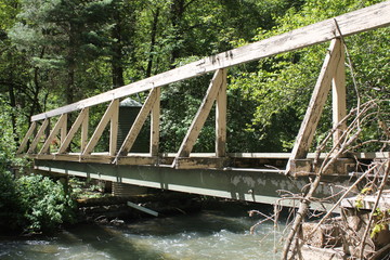 Bridge over the River by Skip Weeks