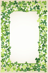 Saint Patrick's Day frame background