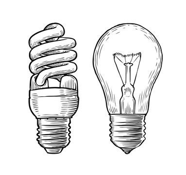 Led Light Bulb Drawing Images – Browse 4,444 Stock Photos, Vectors, and  Video | Adobe Stock