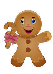 Illustration of Cute Gingerbread
