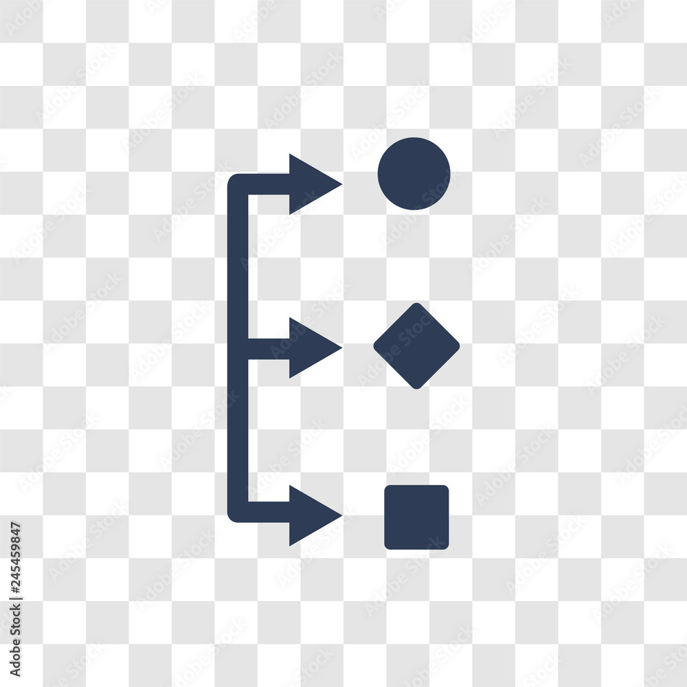Poster workflow icon vector