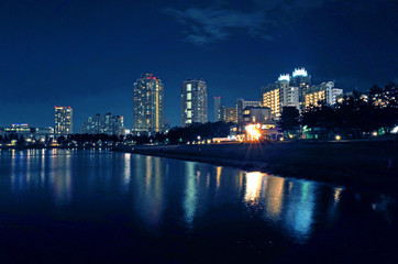 Fototapeta premium 【東京の夜景】夜のお台場