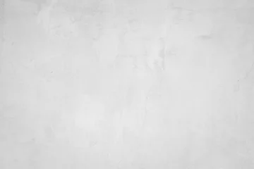 Foto op Canvas Witte betonnen muur voor binnen of buiten gepolijst beton. Cement heeft zand en steen van toon vintage, natuurlijke patronen oud antiek, ontwerp kunst werkvloer textuur achtergrond.. © Phokin