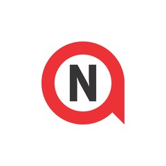 QN logo letter design