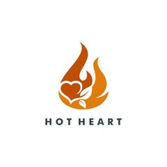 Fire electric logo template vector illustration