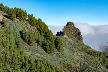 Mountains landscape on Gran Canaria island, Canary, Spain