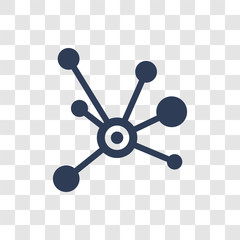 Decentralized icon vector