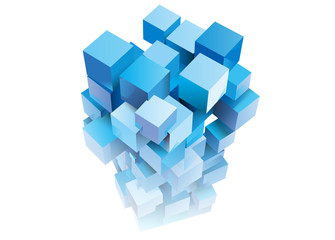 立方体　イメージ　デザイン